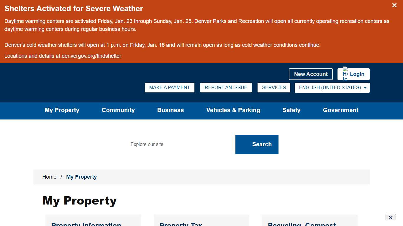 My Property - City and County of Denver